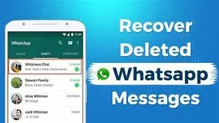 How to Recover Deleted WhatsApp Messages on Android without Root | Tenorshare UltData