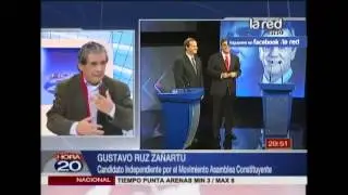 Gustavo Ruz en La Red: "Comentando el debate de la Alianza". (21/06/2013)