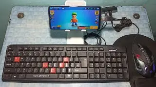 Stumble Guys How To Play With Mouse And Keyboard On Mobile Phone Using Octopus App New Video