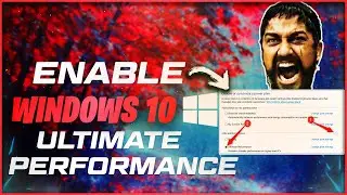 How to Enable Windows 10 ULTIMATE Performance mode | تشغيل وضع افضل اداء في ويندوز 10