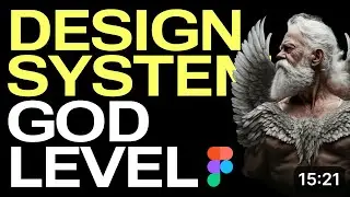 Cool architecture design system in Figma