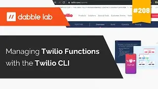 Managing Twilio Functions with the Twilio CLI - Dabble Lab 