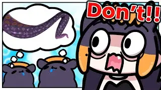 We can't eat Ina's tentacle