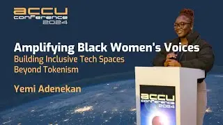Amplifying Black Women's Voices - Building Inclusive Tech Spaces Beyond Tokenism - Yemi Adenekan