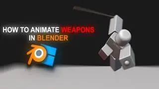 How To Animate Independent/Unparented Weapons in Blender | Roblox Studio