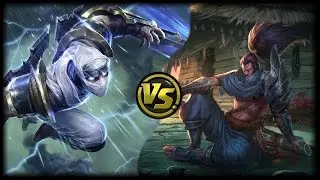 YASUO VS ZED!!! 2D ANIMATION