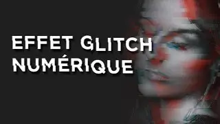 [Photoshop] Création d'un portrait à effet numérique / glitch
