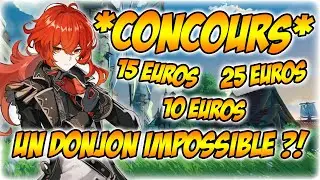 *CONCOURS* EVENT DONJON ! J'ai créé un DONJON IMPOSSIBLE ! Genshin Impact - Spuffi