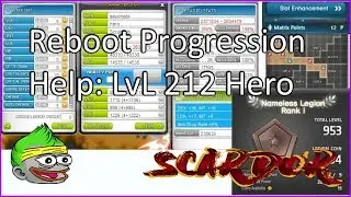 Reboot Progression Help: Lvl 212 Hero