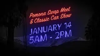January 14, 2024 the Pomona Swap Meet & Classic Car Show returns!