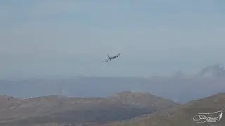 Boeing KC-135 Stratotanker in the Mach Loop