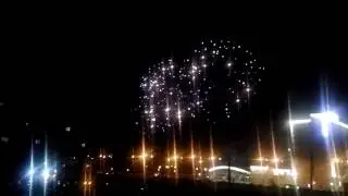 Фейерверк с дома варпача