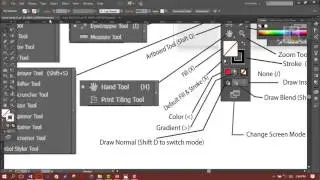 Exploring the Tools Panel to Adobe Illustrator CC | Lesson 3 [Illustrator CC for Beginners]