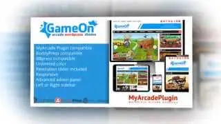 Gameon Arcade Wordpress Theme - Video ServerThemes.Net