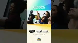 Who's excited for the Euro Cup? #viewsonic #projector #gamesetup #homeentertainment