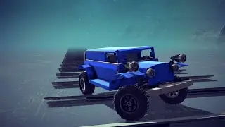 Satisfying Suspension Test | Besiege