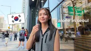 KOREA VLOG | alone in seoul, shopping, cute cafe, photoshoot