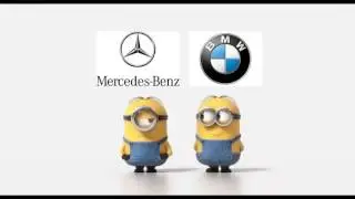 BMW VS MERCEDES ПРИКОЛ МИНЬИОН :D