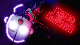 I GUESS HE DIDN'T LIKE ME STARING AT HIM | Five Nights At Freddy's: HELP WANTED - Part 9