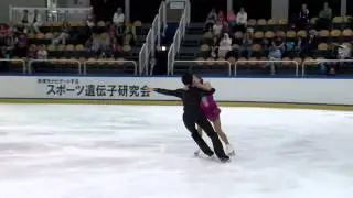 ISU 2014 Jr Grand Prix Courchevel Short Dance Madeline EDWARDS / Zhao Kai PANG CAN