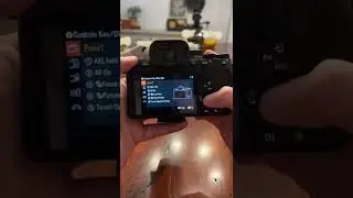 Sony a7IV A walkthrough setting up a custom button. 