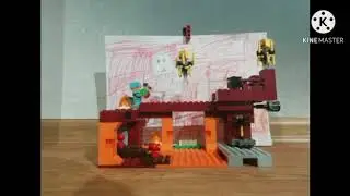 Мультфильм Майнкрафт Битва на Мосту Ифрита. Cartoon Minecraft Battle of Ifrit Bridge