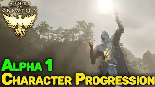 Leveling in Ashes of Creation Alpha 1