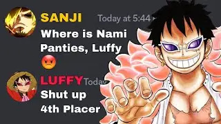 Luffy become SAVAGE | One Piece discord server