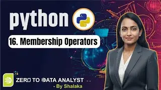 Membership Operators in Python 🔥 | Python in & not in Explained for Beginners