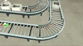 Factory IO Real convenyor packing simulation