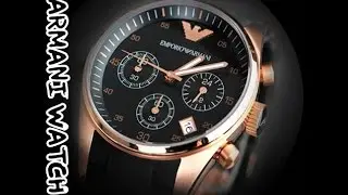 #Unboxing Распаковка часов Armani за 11 $. AliExpress.