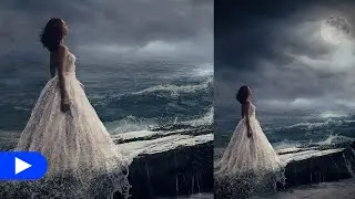 Speed Art / Fotomontaje surrealista en Photoshop CC 2020