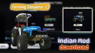 HMT 5911 Mod Link | Fs 23 Indian Mod | Farming Simulator 23 #fs23 #fs23mod