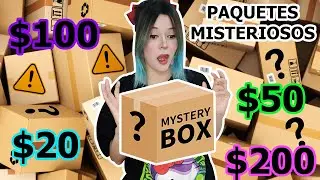 ABRIENDO PAQUETES MISTERIOSOS I unboxing