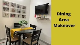 Dining room makeover | Memory wall ideas