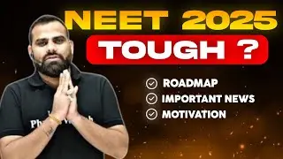 Neet 2025 Will Tough ? 😰😢 | Manish Raj | Neet 2025 | PW