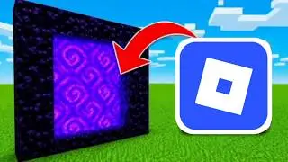 How To Make A Portal To Roblox in Minecraft! 