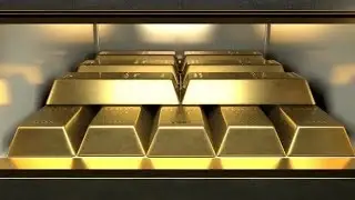 Fine Gold Bars Inside Safety Deposit Box | Videohive Project Templates