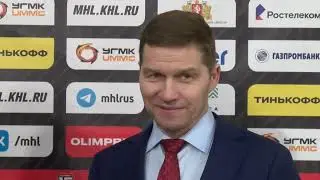 Комментарии по итогам матча «Авто» - «Омские Ястребы» || Алексей Симаков, Мирон Самохвалов
