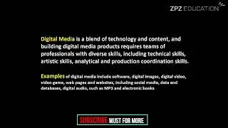 What is Digital Media with Examples