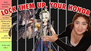 TEYVAT'S MOST WANTED / 3.1 GENSHIN TIER LIST / RANKING GENSHIN IMPACT CHARACTERS ON ABILITY TO STEAL