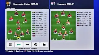 PES 2021 Classic Patch - Manchester United 2008 X Liverpool 2008