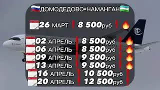 #авиакасса ⚡️МУСОФИРЛАР УЧУН МАХСУС АПРЕЛ ОЙИГА ЕНГ АРЗОН БИЛЕТ НАРХЛАРИ ЧИКДИ@Xariduz