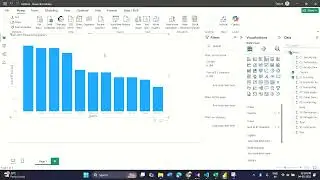 How to increase the gap between columns in a clustered column chart in Powerbi