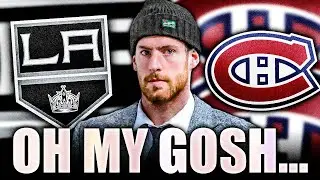 PIERRE-LUC DUBOIS CONFIRMS HABS TRADE TALKS & BLAMES THE LA KINGS… CRAZY INTERVIEW
