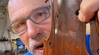 He got Given an Amazing 190 year old Violin... but It Needed Work... A lot of work...