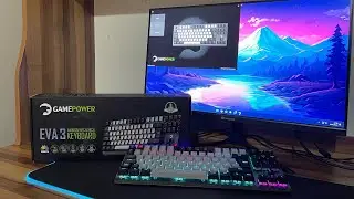 GamePower Eva 3 Mekanik Red Switch Gaming Klavye