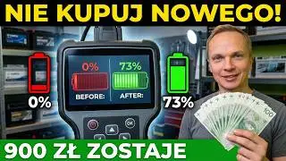 Zanim wydasz 900zł na akumulator NAŁADUJ GO !