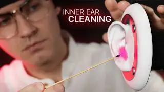 INTENSELY SENSITIVE ASMR Inner Ear Cleaning👂😴(+Intense Breathy Whispers)