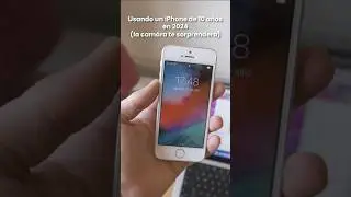 Usando un iPhone 5s en 2024 (la cámara es mejor de lo que crees)